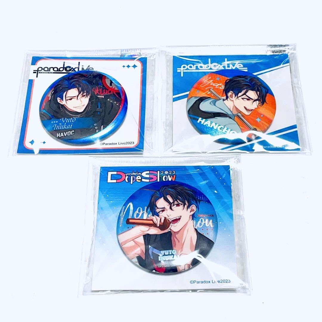 パラライ 犬飼 憂人 中国 特典 缶バッジ Paradox Live BIG缶バッジ Battle of Unity 犬飼 憂人【アニメ